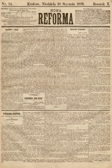 Nowa Reforma. 1891, nr 14
