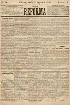 Nowa Reforma. 1891, nr 16