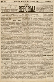 Nowa Reforma. 1891, nr 19