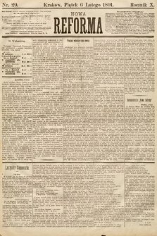 Nowa Reforma. 1891, nr 29