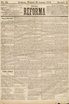 Nowa Reforma. 1891, nr 32