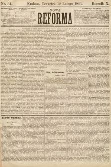 Nowa Reforma. 1891, nr 34