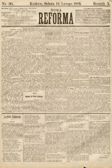 Nowa Reforma. 1891, nr 36