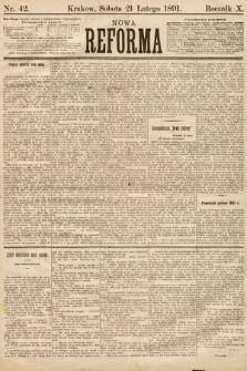 Nowa Reforma. 1891, nr 42