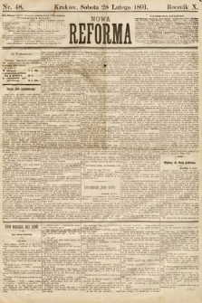 Nowa Reforma. 1891, nr 48