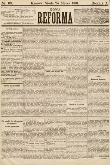 Nowa Reforma. 1891, nr 68 i 69