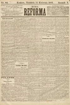 Nowa Reforma. 1891, nr 83