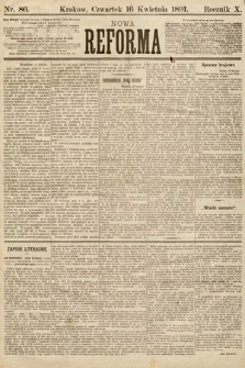 Nowa Reforma. 1891, nr 86