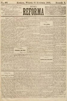 Nowa Reforma. 1891, nr 90