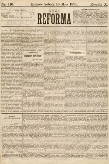 Nowa Reforma. 1891, nr 110