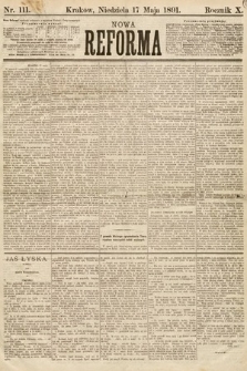 Nowa Reforma. 1891, nr 111