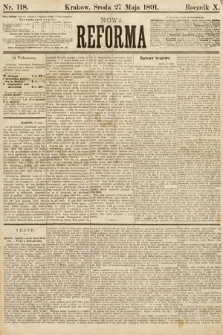Nowa Reforma. 1891, nr 118