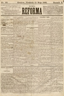Nowa Reforma. 1891, nr 121