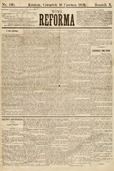 Nowa Reforma. 1891, nr 136