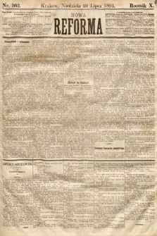 Nowa Reforma. 1891, nr 162