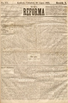 Nowa Reforma. 1891, nr 171