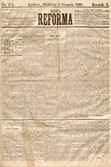 Nowa Reforma. 1891, nr 174
