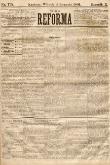 Nowa Reforma. 1891, nr 175