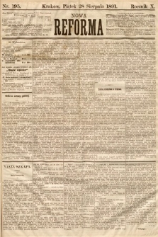 Nowa Reforma. 1891, nr 195