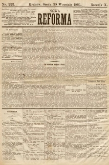 Nowa Reforma. 1891, nr 222