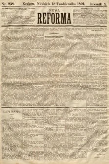 Nowa Reforma. 1891, nr 238