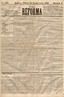 Nowa Reforma. 1891, nr 248