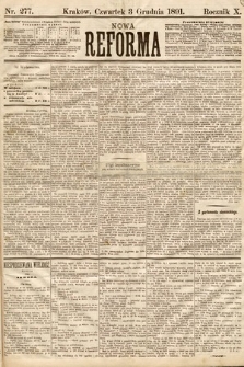 Nowa Reforma. 1891, nr 277