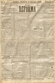 Nowa Reforma. 1892, nr 7