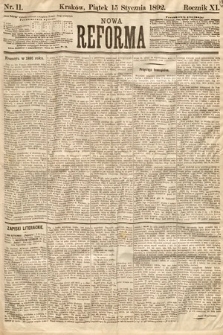 Nowa Reforma. 1892, nr 11