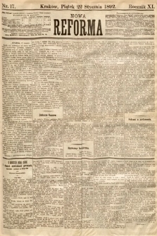 Nowa Reforma. 1892, nr 17