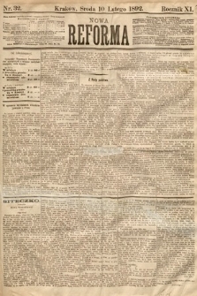 Nowa Reforma. 1892, nr 32