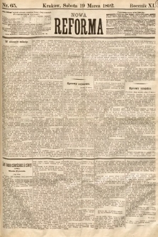 Nowa Reforma. 1892, nr 65