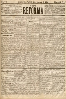 Nowa Reforma. 1892, nr 70