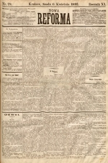 Nowa Reforma. 1892, nr 79