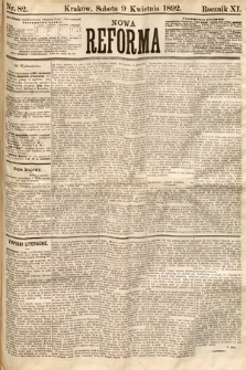 Nowa Reforma. 1892, nr 82