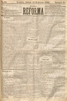 Nowa Reforma. 1892, nr 88