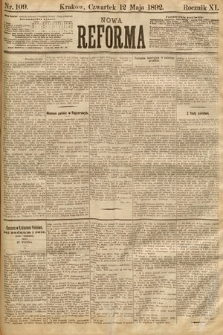 Nowa Reforma. 1892, nr 109