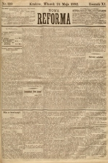 Nowa Reforma. 1892, nr 119