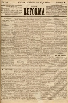 Nowa Reforma. 1892, nr 123