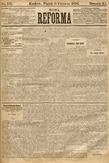 Nowa Reforma. 1892, nr 127