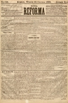 Nowa Reforma. 1892, nr 146