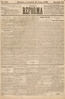 Nowa Reforma. 1892, nr 165