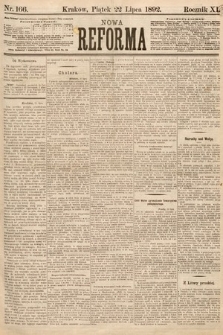 Nowa Reforma. 1892, nr 166
