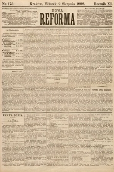 Nowa Reforma. 1892, nr 175