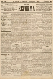 Nowa Reforma. 1892, nr 180