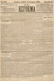 Nowa Reforma. 1892, nr 189
