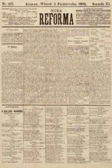 Nowa Reforma. 1892, nr 227