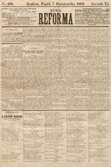 Nowa Reforma. 1892, nr 230