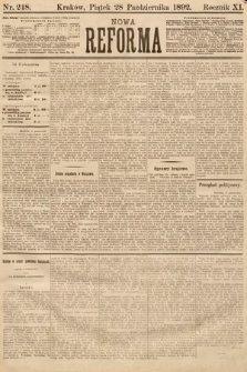 Nowa Reforma. 1892, nr 248