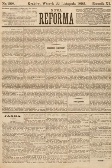 Nowa Reforma. 1892, nr 268